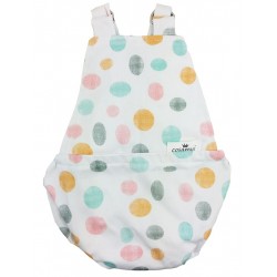 Peto espalda abierta confeti