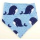 Bandana para bebé whale