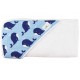 Toalla capa de baño bebé whale