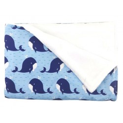 manta carrito paseo bebé whale