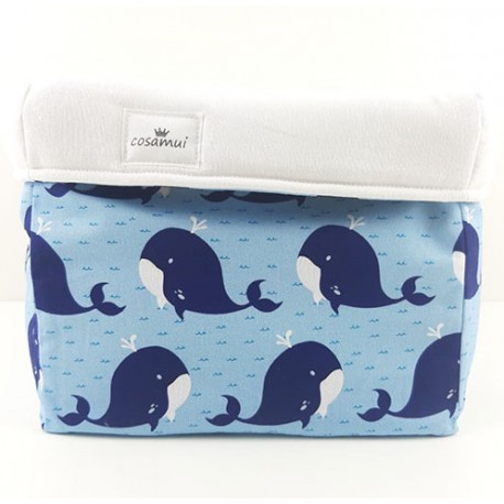 cesto de almacenaje whale