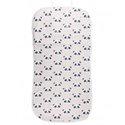 Colchoneta universal carrito paseo new panda rosa