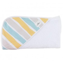 Toalla capa de baño bebe trazos