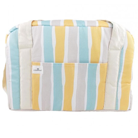 Bolso maternidad globos trazos