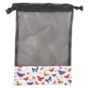 Bolsa de rejilla mariposas