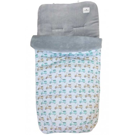 Saco sillita invierno bebé vespas