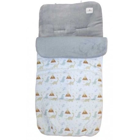 Saco sillita invierno bebé dino