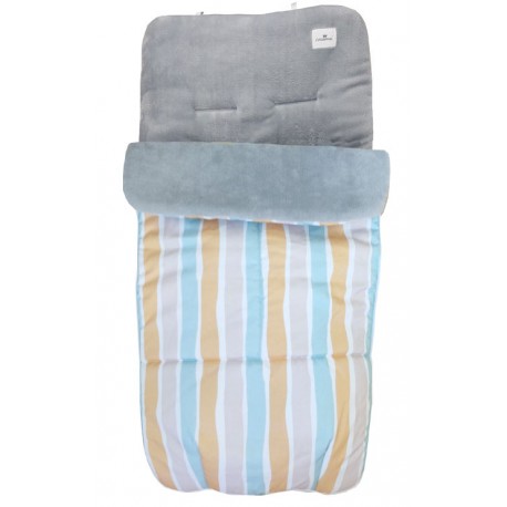 Saco sillita invierno bebé trazos