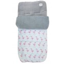 Saco sillita invierno bebé flamenco