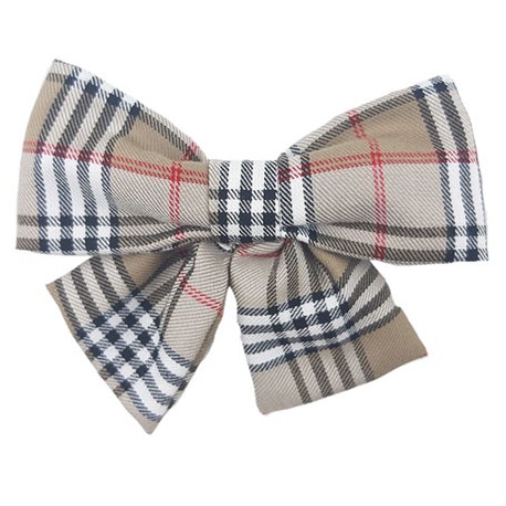 Maxi Lazo mujer escocés marróm