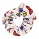 Coletero scrunchie mujer mariposas