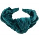Diadema mujer terciopelo verde