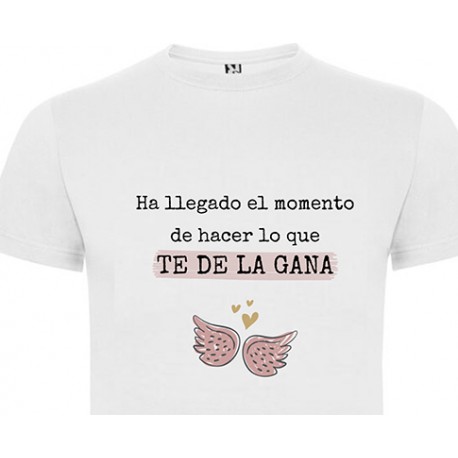 Camiseta mujer momento