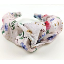 Diadema mujer margarita azul