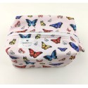 Neceser maquillaje mujer mariposa