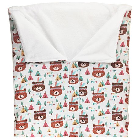 Arrullo o saco capazo bebe osos tipis