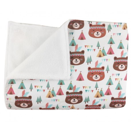 manta para recien nacido osos tipis