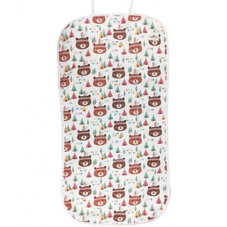 Colchoneta funda verano carrito paseo osos tipis