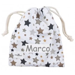 bolsa merienda infantil estrellato