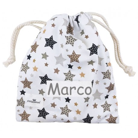 bolsa merienda infantil estrellato
