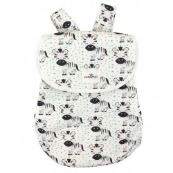 Mochila infantil cebra