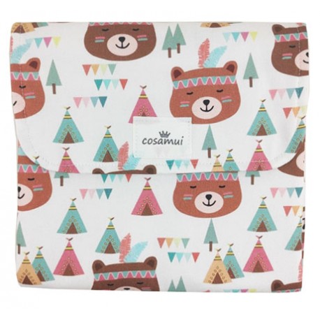 Cambiador plegable impermeable osos tipis