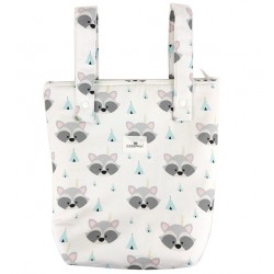 Bolso panera carro mapaches