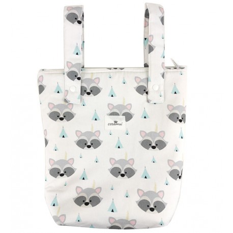 Bolso panera carro mapaches