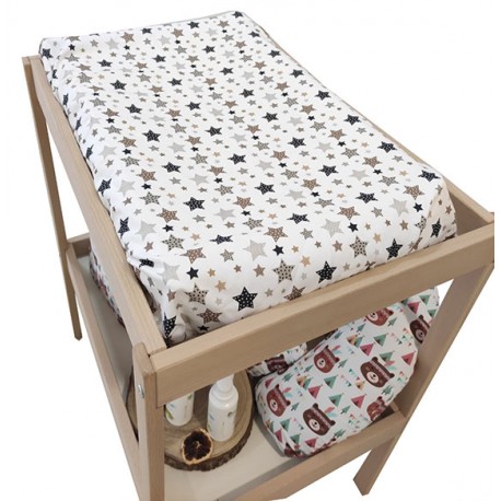 Funda cambiador 80x50 estrellato