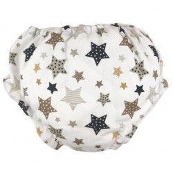 cubrepañal braguita bebé estrellato