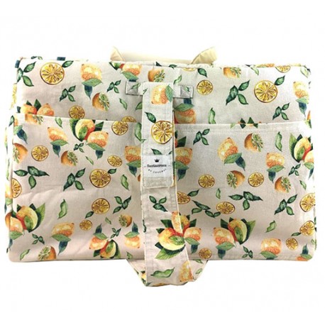 Bolsa deporte gimnasio mujer limones