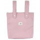 Bolso panera polipiel carro rosa