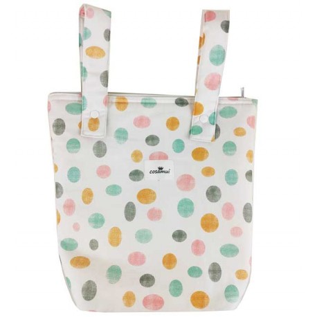 Talega carro paseo bebé confeti