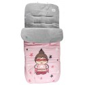 Saco universal carrito bebe superB rosa total