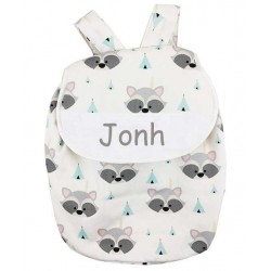 Mochila infantil mapaches