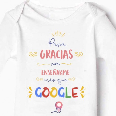 Body bebé Papá google