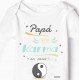 Body bebé Papá karma