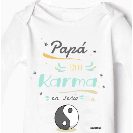 Body bebé Papá karma