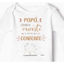Body bebé Papá Cuento