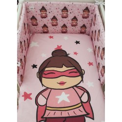 Sábana cuna bebe 60x120 Heroína