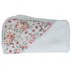 Toalla capa de baño recien nacido pau
