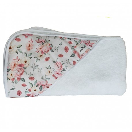 Toalla capa de baño recien nacido pau