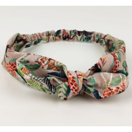 turbante bebé safari