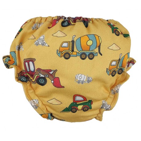 culote niño niña excavadora