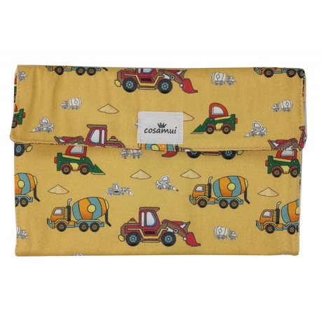 Portadocumentos bebé excavadora