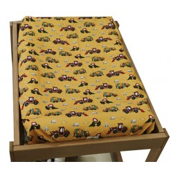 Funda cambiador bebe 80x50 excavadora