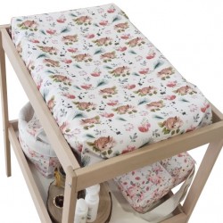 Funda cambiador bebe 80x50 ciervo