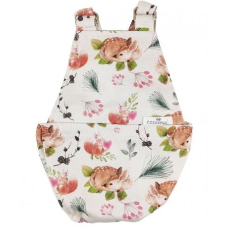 Peto bebé espalda abierta ciervo