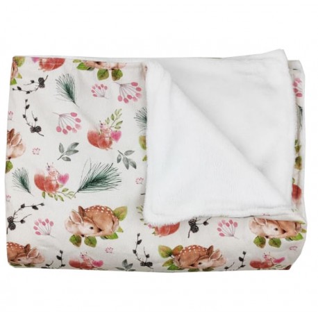 manta carrito paseo bebé ciervo