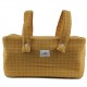 Bolso organizador carrito paseo mostaza